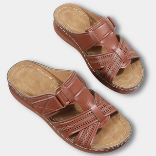 Sandalias abiertas con costuras visibles para Mujer - Lou