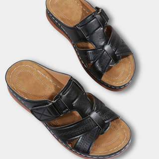 Sandalias abiertas con costuras visibles para Mujer - Lou