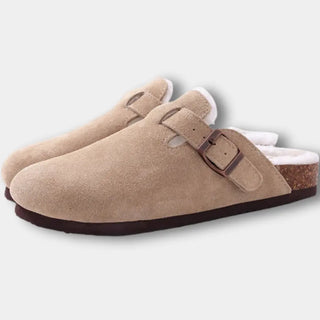 Mules tipo zueco con hebilla para Mujer - Heather