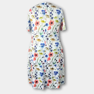 Vestido midi estampado floral suave para Mujer – Fern