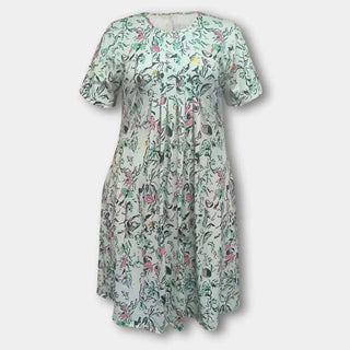 Vestido midi estampado floral suave para Mujer – Fern