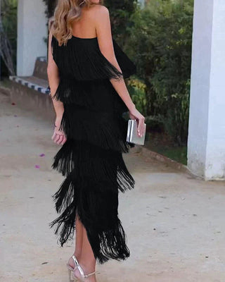 Mujer Vestido Elegante Deslumbrante | Mini Chic