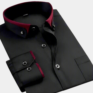 Camisa Clásica De Manga Larga Para Hombre | La Don