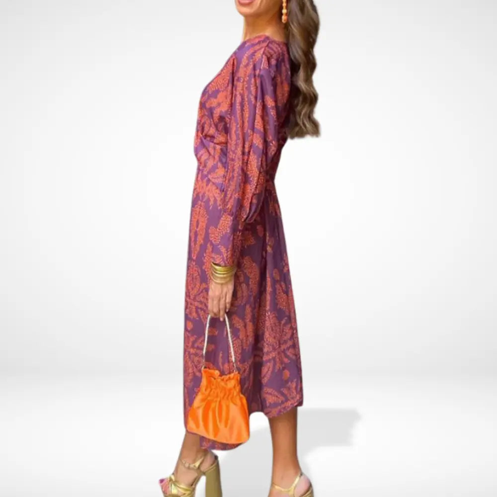 Vestido de noche con escote profundo para Mujer – Miriam