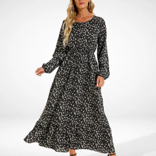 Vestido maxi con estampado floral suelto para Mujer - Irma