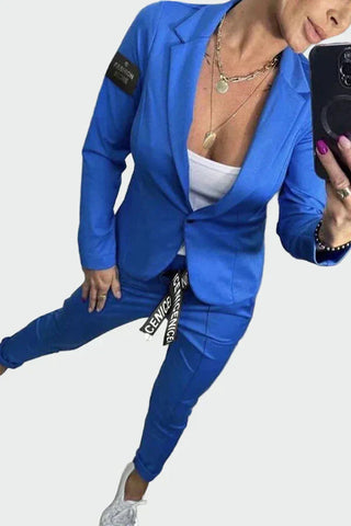 Conjunto De Traje De Dos Piezas Para Mujer | Elegance