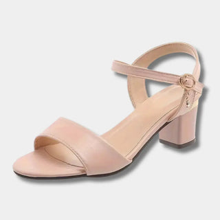 Sandalias de tacón cuadrado con pulsera fina para Mujer - Cathleen