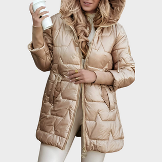 Abrigo Elegante Con Capucha | Nolwen