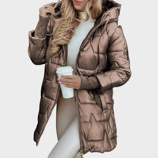 Abrigo Elegante Con Capucha | Nolwen