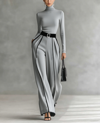 Conjunto Elegancia Contraste | Diseño Estilizador