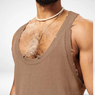 Camiseta sin mangas desgastada Hombre - Dennis