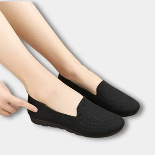 Bailarinas tejidas con diseño calado para Mujer - Della