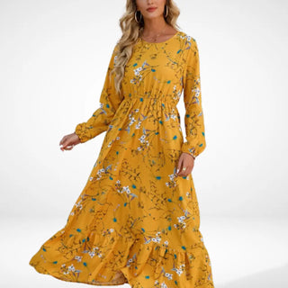 Vestido maxi con estampado floral suelto para Mujer - Irma