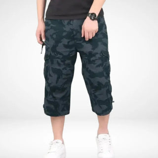 Shorts tipo cargo con bolsillos amplios para hombre - Clyde