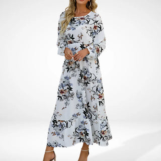 Vestido maxi con estampado floral suelto para Mujer - Irma