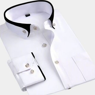 Camisa Clásica De Manga Larga Para Hombre | La Don