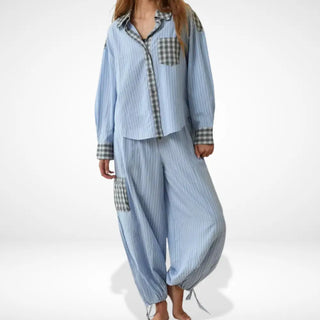 Conjunto cuadros con contraste para Mujer – Tammie