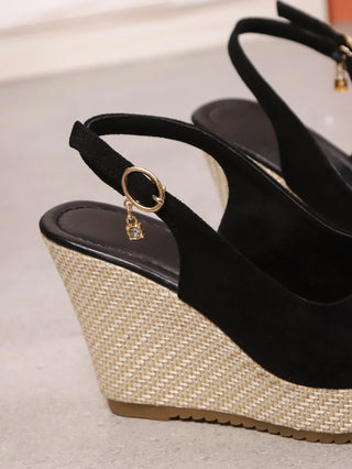 Sandalias con plataforma y talón abierto para Mujer – Audrey