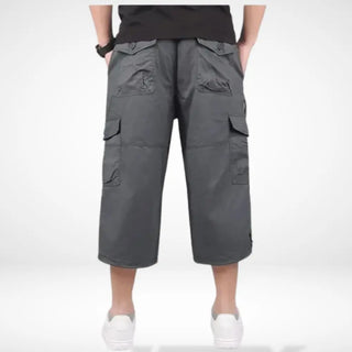 Shorts tipo cargo con bolsillos amplios para hombre - Clyde
