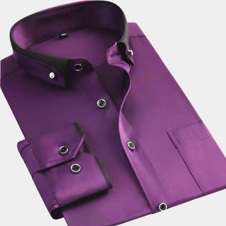 Camisa Clásica De Manga Larga Para Hombre | La Don