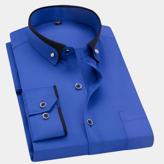 Camisa Clásica De Manga Larga Para Hombre | La Don