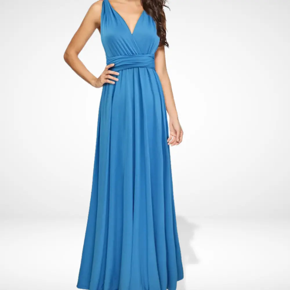 Vestido largo escote cruzado para Mujer - Tabatha