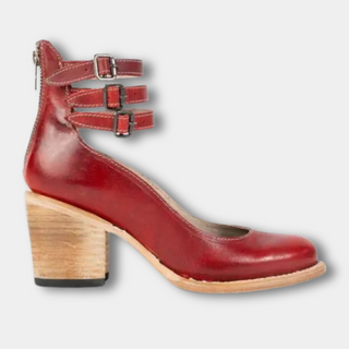 Sandalias con tacón y triple correa para Mujer - Snow