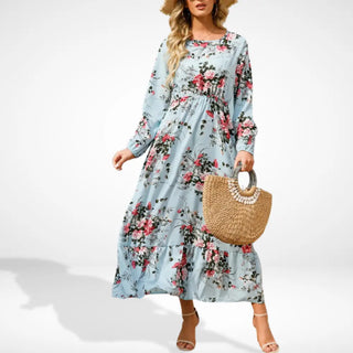 Vestido maxi con estampado floral suelto para Mujer - Irma