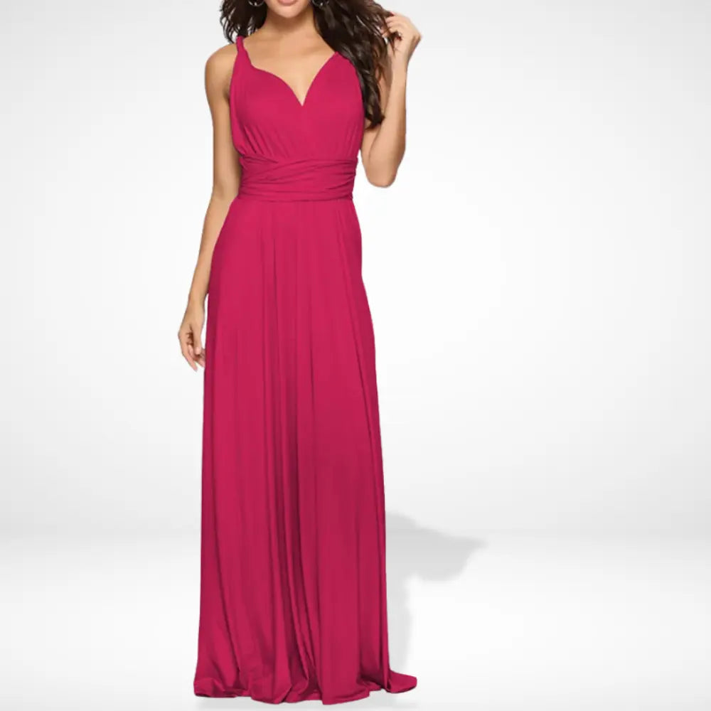 Vestido largo escote cruzado para Mujer - Tabatha