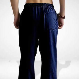 Pantalón lino corte ancho para Hombre - Felix