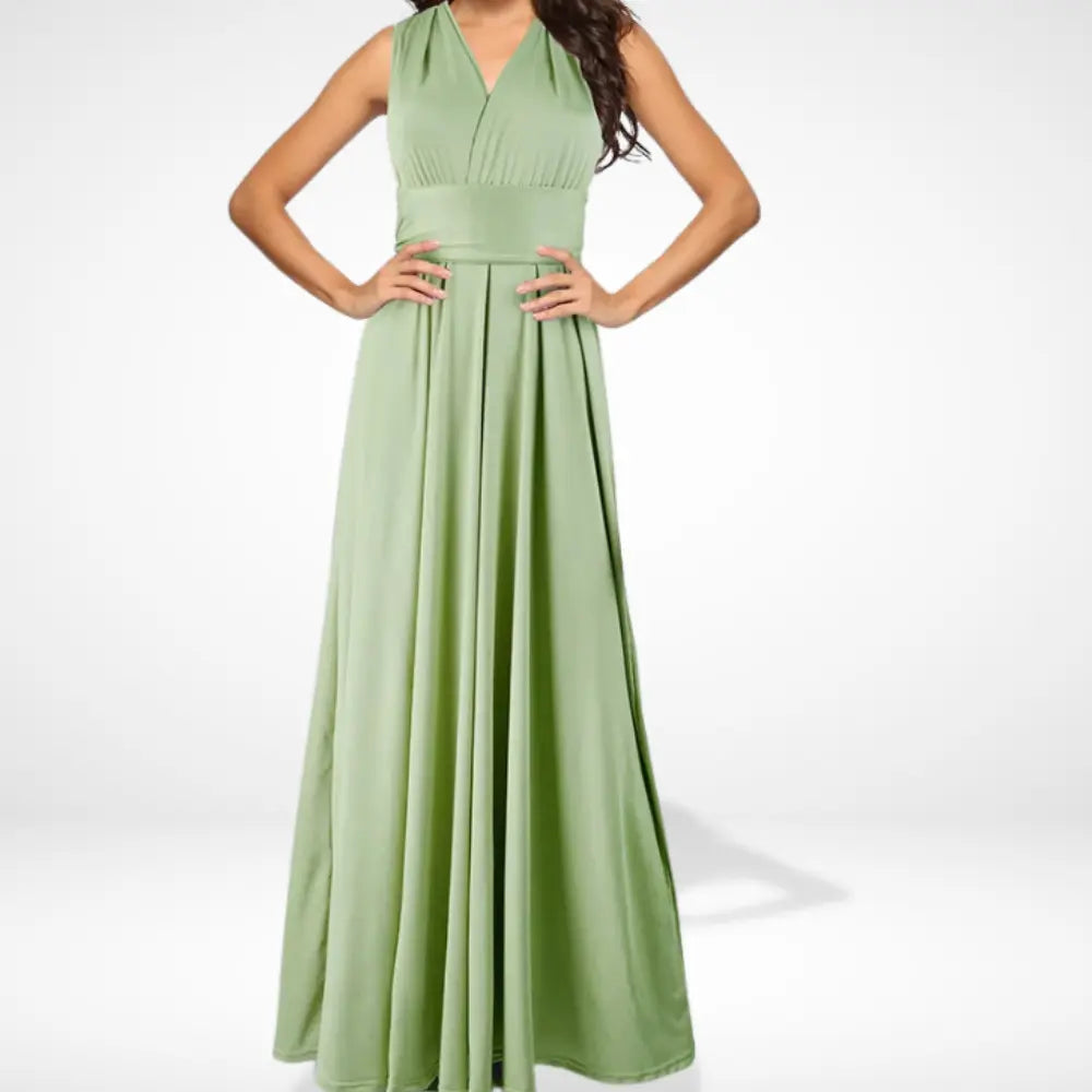 Vestido largo escote cruzado para Mujer - Tabatha