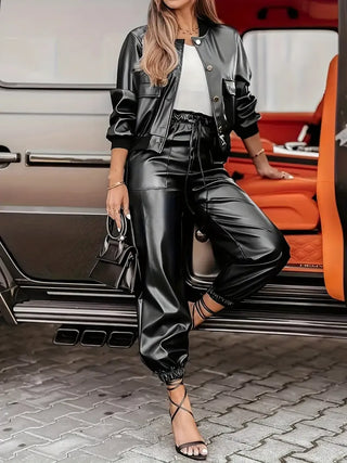 Conjunto Moderno De Chaqueta Y Pantalón Para Mujer | Estela