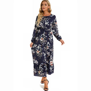 Vestido maxi con estampado floral suelto para Mujer - Irma