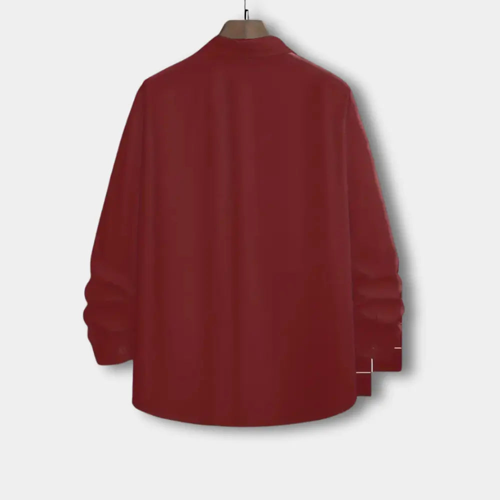 Blusa entallada con botones metálicos para Hombre – Jamey