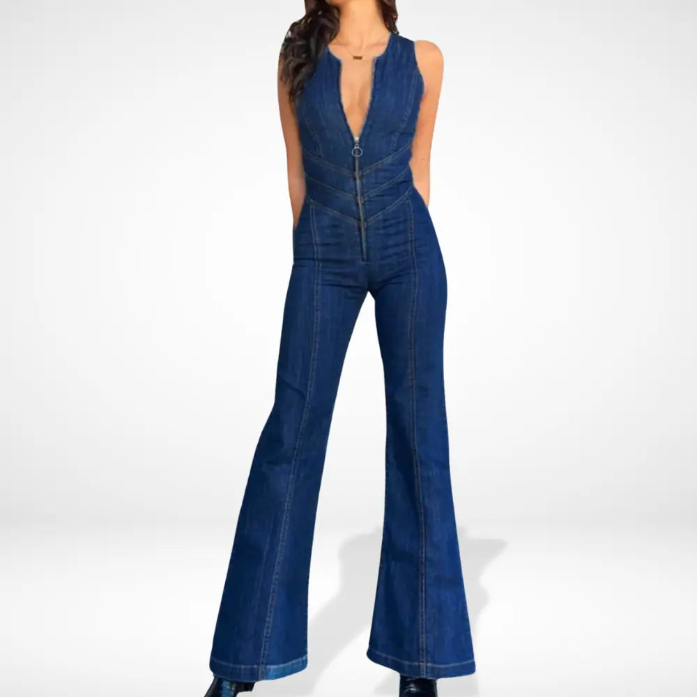 Mono entallado con costuras en forma de V para Mujer – Emmett