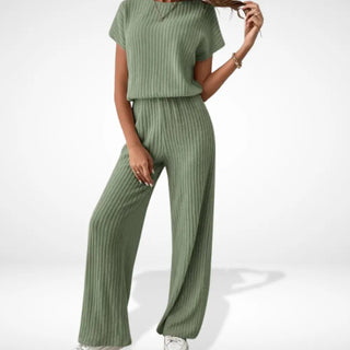 Conjunto deportivo de canalé elegante para Mujer - Carrol