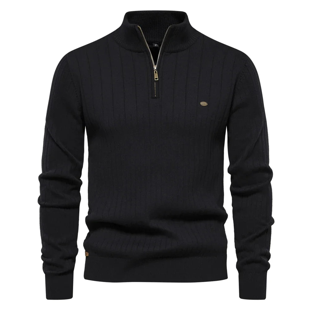 Ryan | Elegante Suéter con Cierre para Hombres