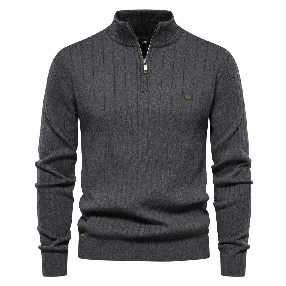 Ryan | Elegante Suéter con Cierre para Hombres