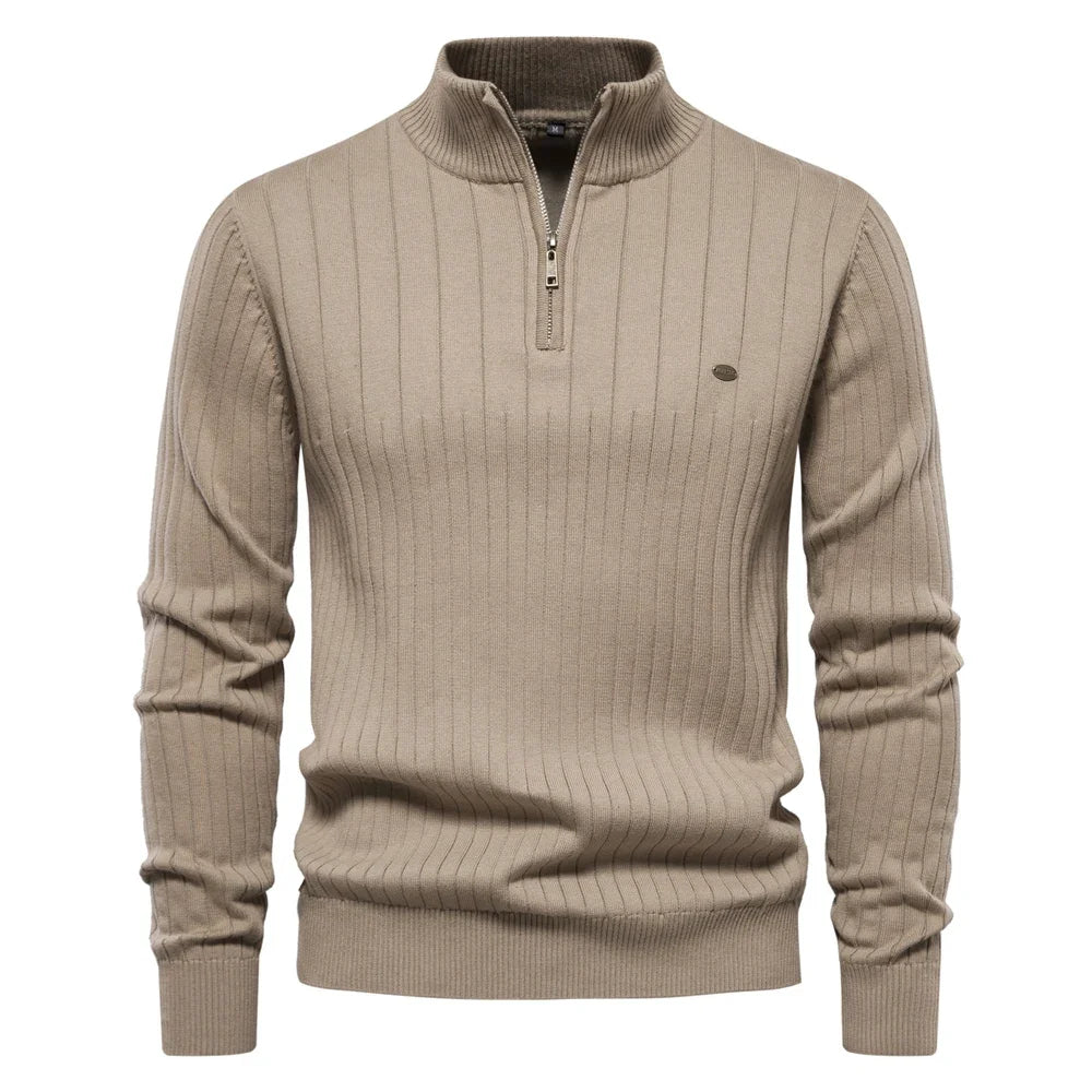 Ryan | Elegante Suéter con Cierre para Hombres