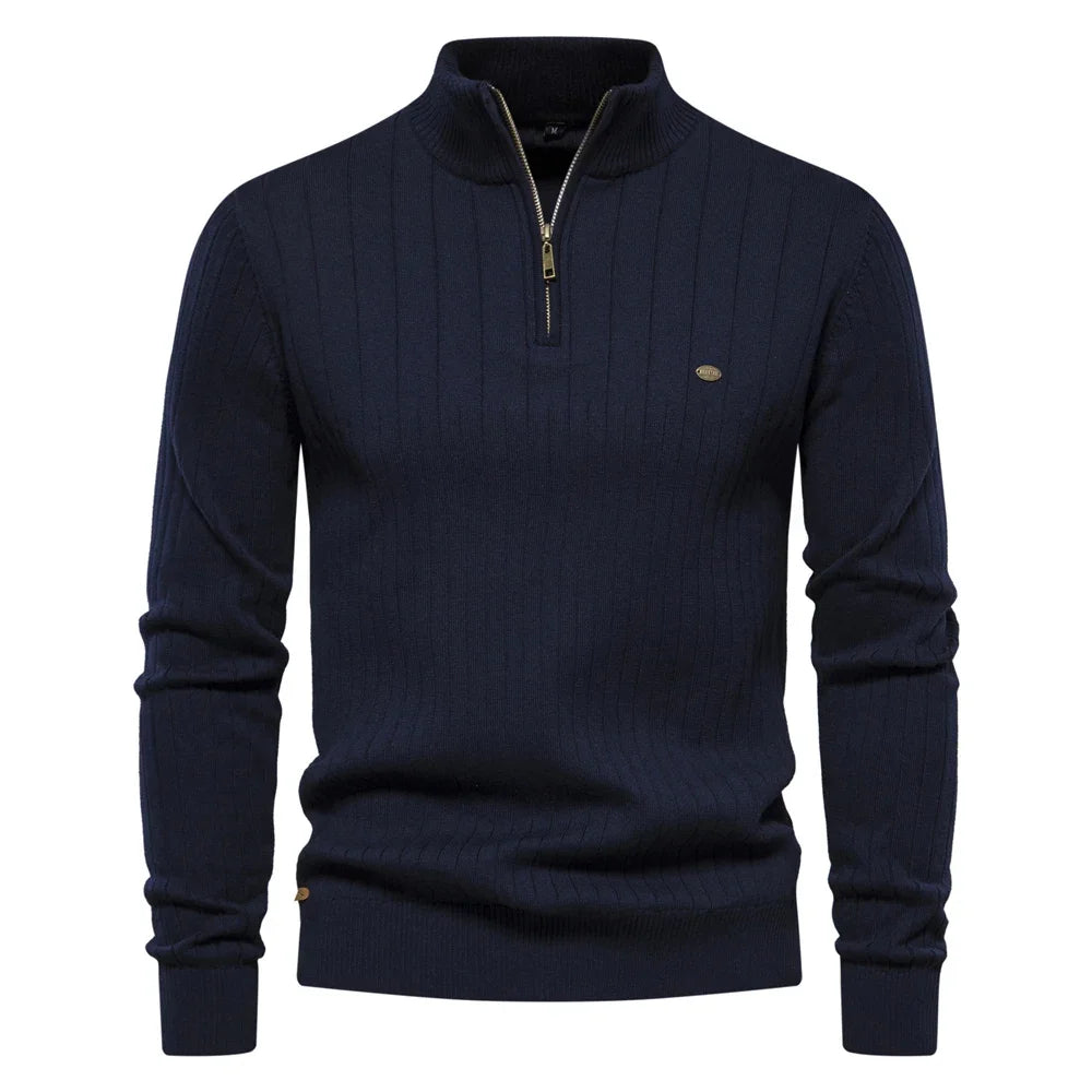 Ryan | Elegante Suéter con Cierre para Hombres