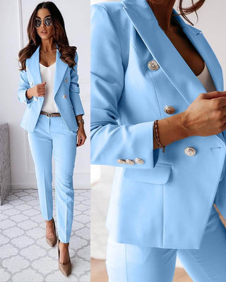 Mujer Elegantes Chaqueta Traje – Julia