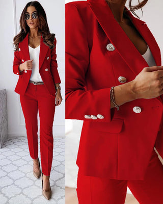 Mujer Elegantes Chaqueta Traje – Julia