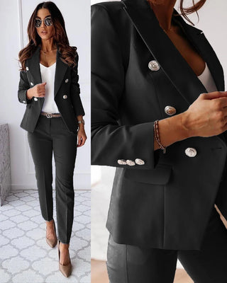Mujer Elegantes Chaqueta Traje – Julia