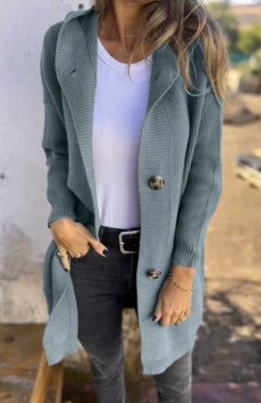 Mujeres Cárdigan Largo Elegante | Estilo Atemporal