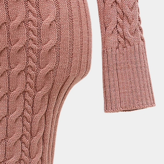 Rajani | Vestido tipo suéter de punto informal para mujer