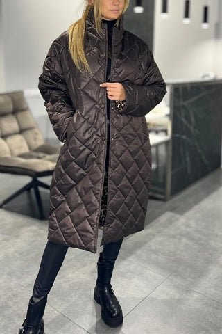 Abrigo Acolchado Marylin | Elegante Y Atrevido