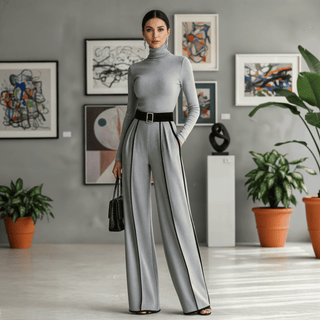 Conjunto Elegancia Contraste | Diseño Estilizador