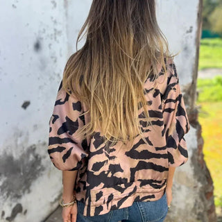 Chaqueta Bomber Cebra Mujer | Urbana