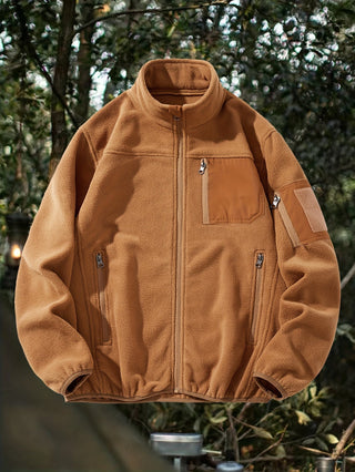 William | Chaqueta Outdoor para Hombre con Cierre Completo y Bolsillos