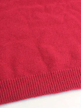 Antionette | Suéter de Punto Canalé para Mujer con Cuello Redondo y Puños a Rayas